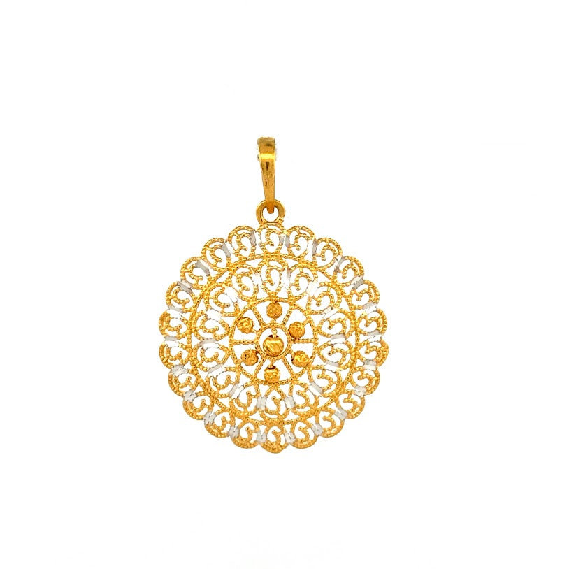 22K Gold Pendant 3.89g