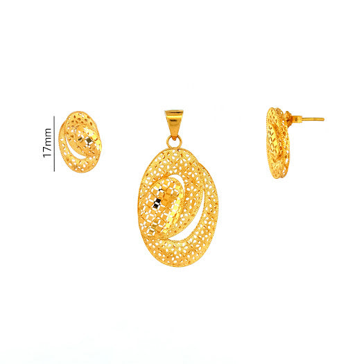 22K Gold Pendant 7.96g