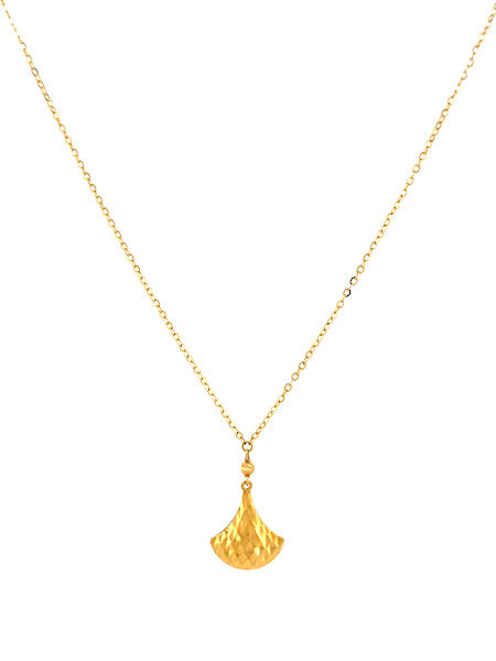 22K Gold Pendant & Chain 3.06g
