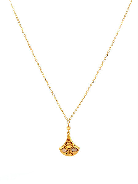 22K Gold Pendant & Chain 3.06g_1