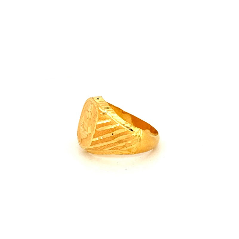 22K Gold Ring 3.38g / 105587_1