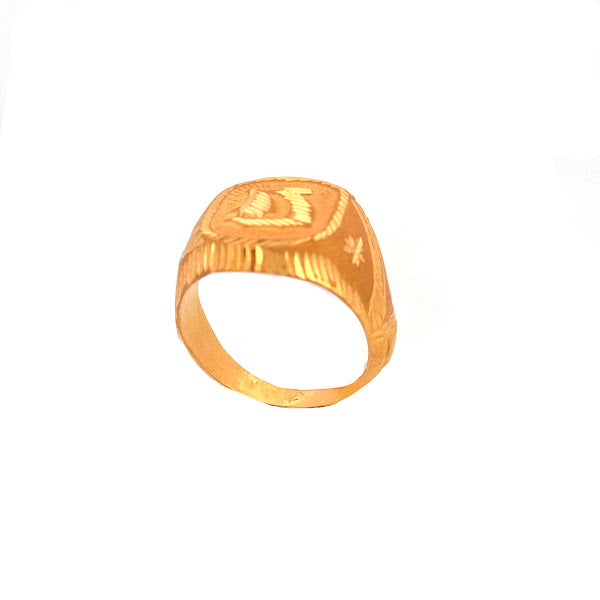 22K Gold Ring 3.51g