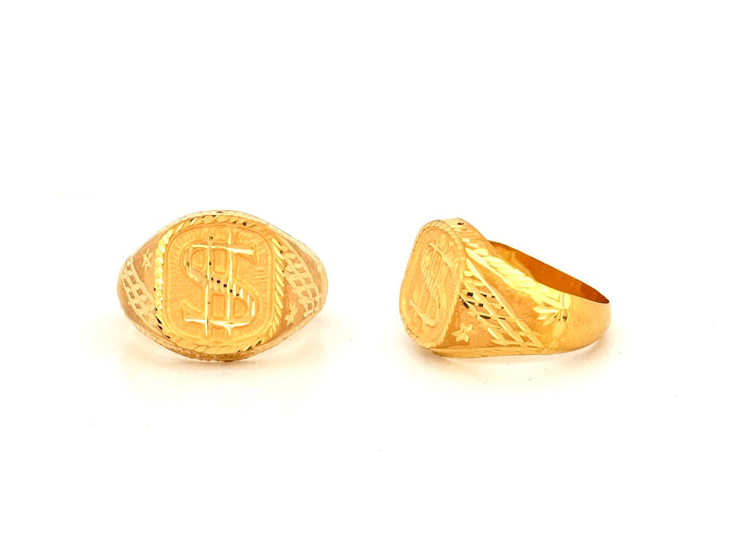 22K Gold Ring 3.52g