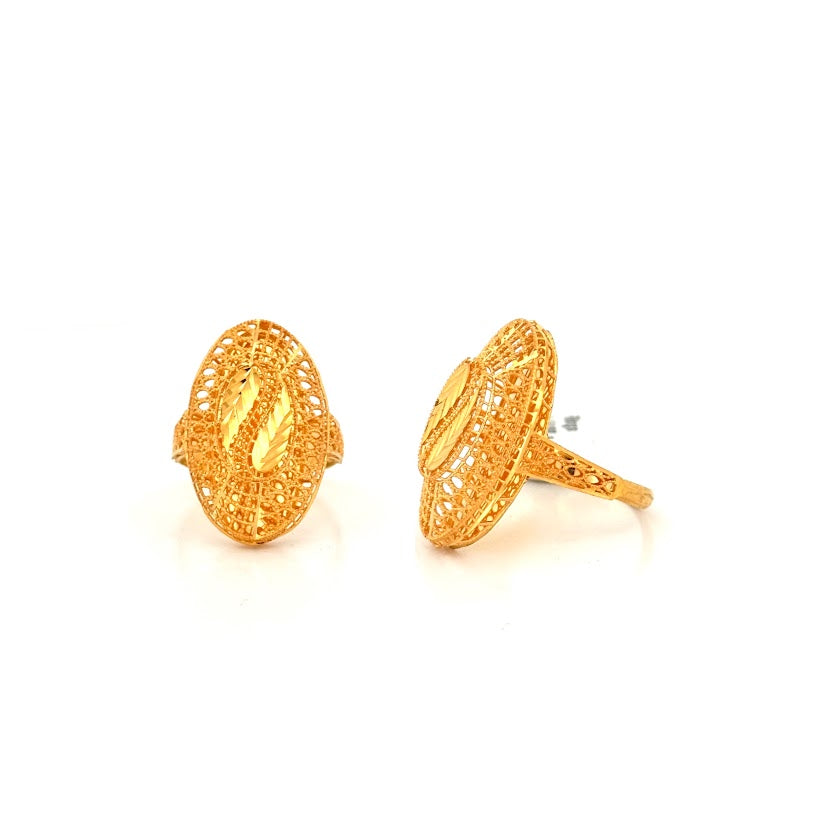22K Gold Ring 5.21g 