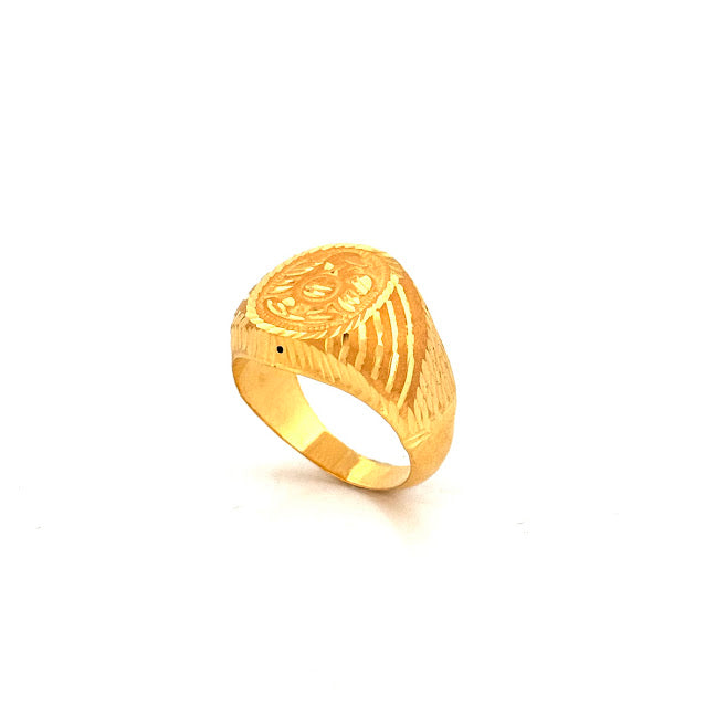 22K Gold Ring 5.27g