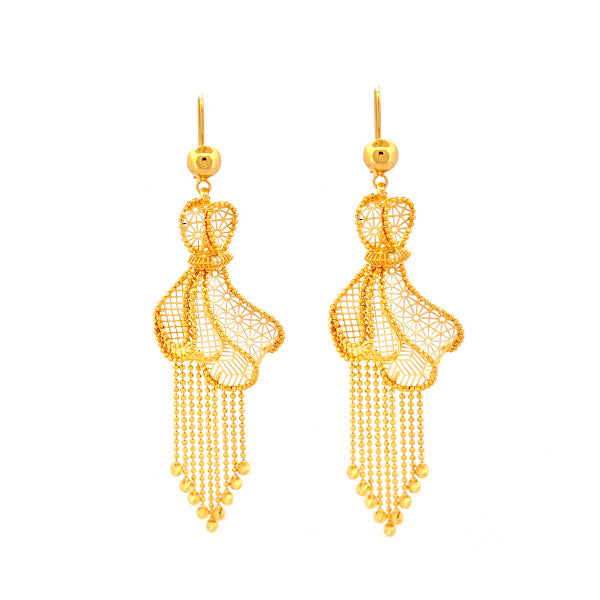 22K Gold pendant & Earrings 11.44g_1