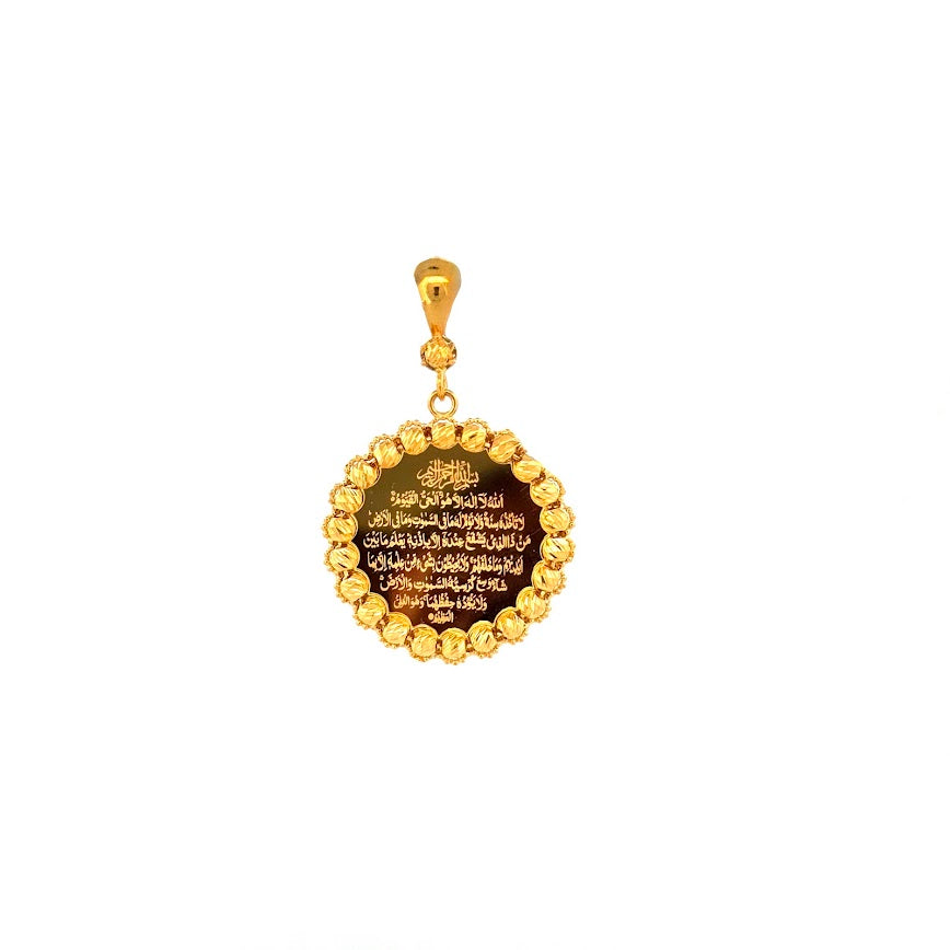 22k Gold Pendant 3.87g