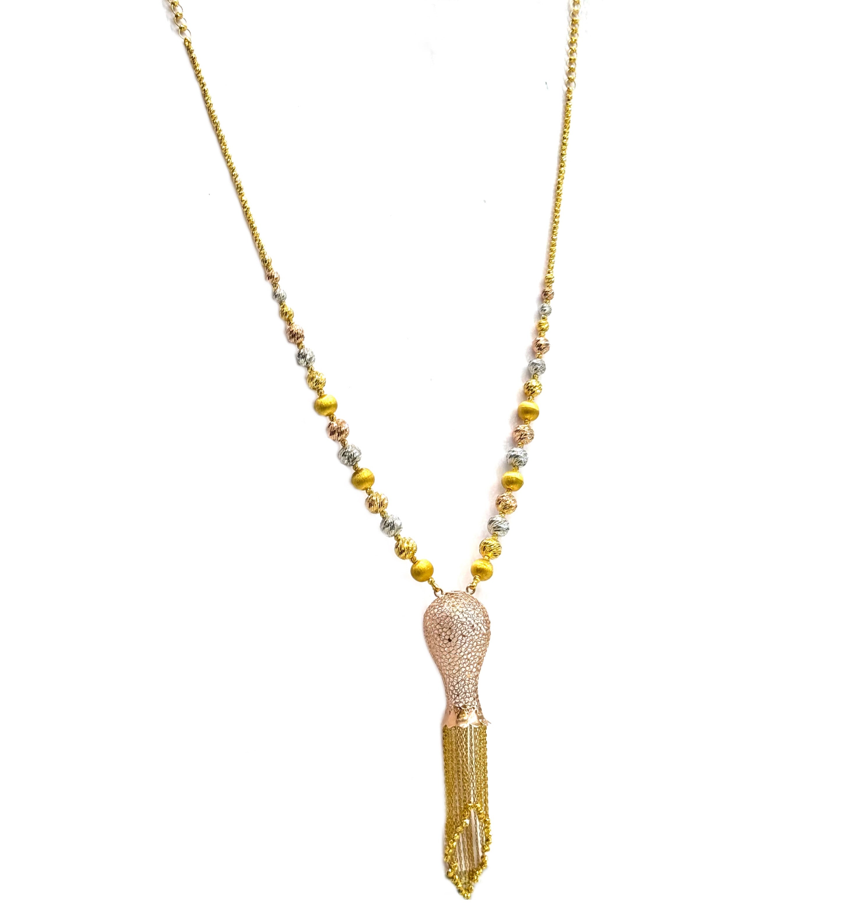 22K Gold Necklace 38.78g