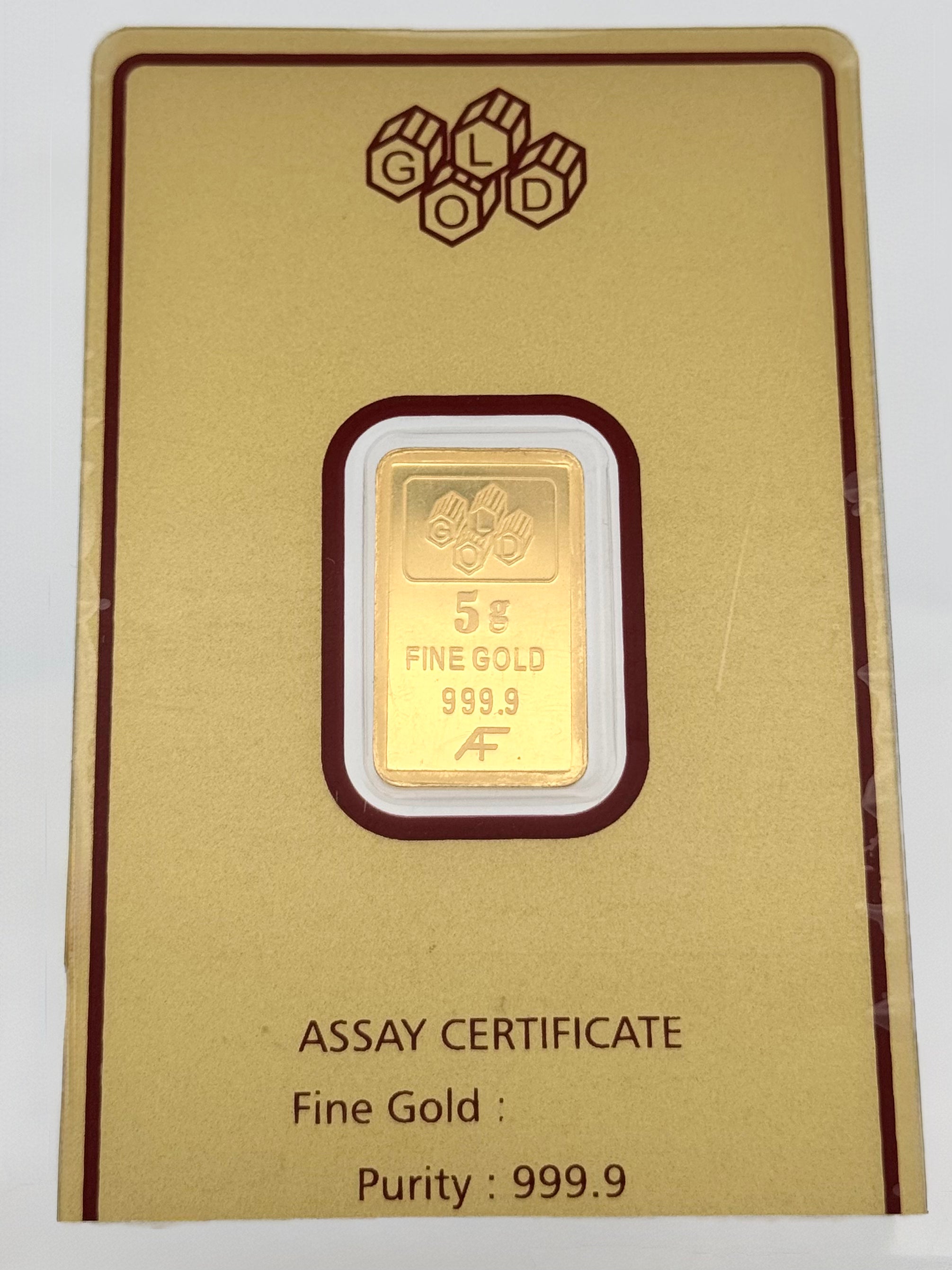 24K Gold Bar 5g