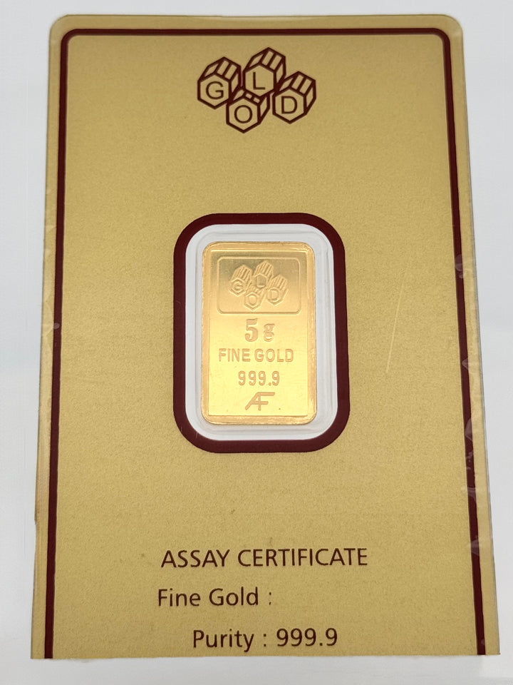 24K Gold Bar 5g